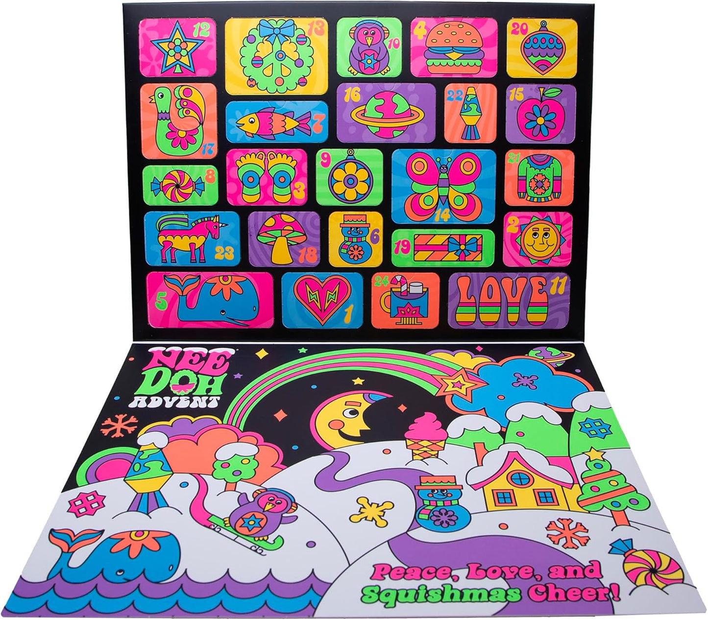 🎁Schylling NeeDoh Squishmas Advent Calendar