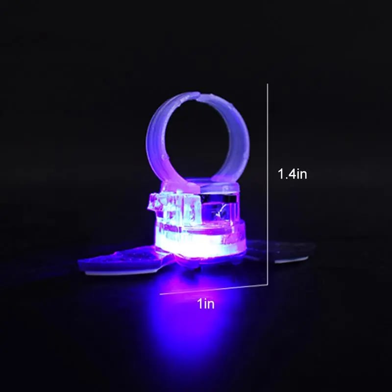 50Pcs(+2pcs) Halloween Light Up Rings Party Favors Light Up Toys luminous Flash Finger LED Ring Blinking Jelly Rubber Ring for Kids Adults Christmas Gifts Plastic Spooky