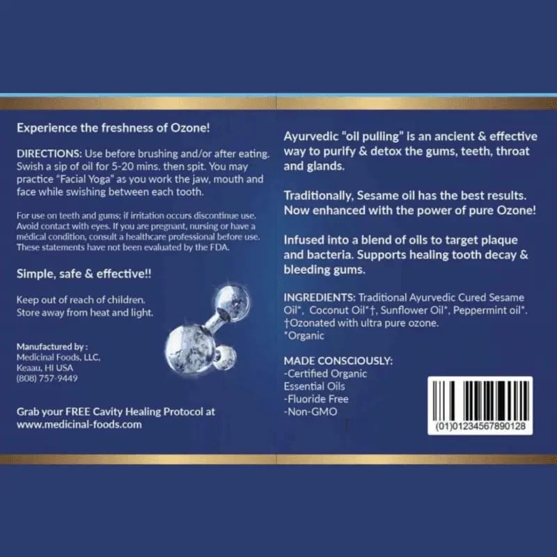 ๐ฟ Gumtite Ozonated Oil Pulling Treatment โ The Natural Path to Healthy Gums ๐ฟ