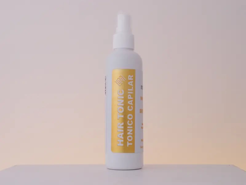 Bergamot + Minoxidil Hair Tonic 125ml - Stimulates Hair Growth. Strengthens Weak or Thinning Hair. Lightweight & Easy to Apply - Haircare