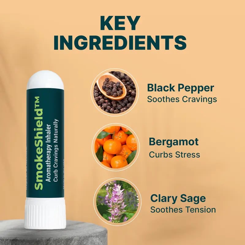 SmokeShield Aromatherapy Inhaler 3-Pack