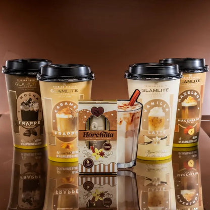 Glamlite Cafe: Coffee Lip Kits. Horchata Lip Gloss