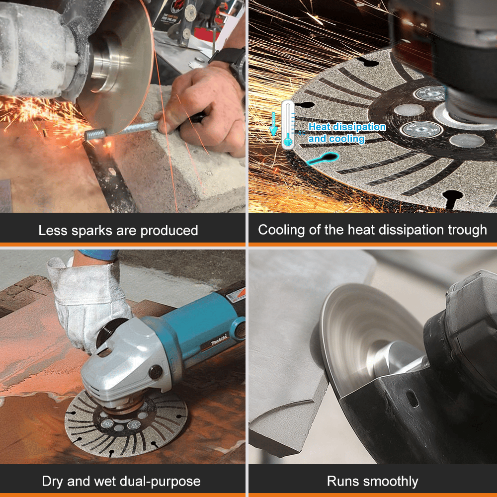 ⚙️ Angle Grinding Wheel – Electroplated Diamond 4 ½ PLUS+