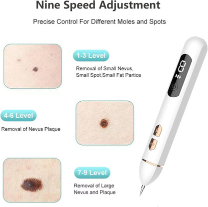 LCD Beauty Pen - Rejuvenating Facial Massager with