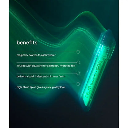 r.e.m. beauty x Wicked: For Good So Popular pH Adaptive Lip Oil