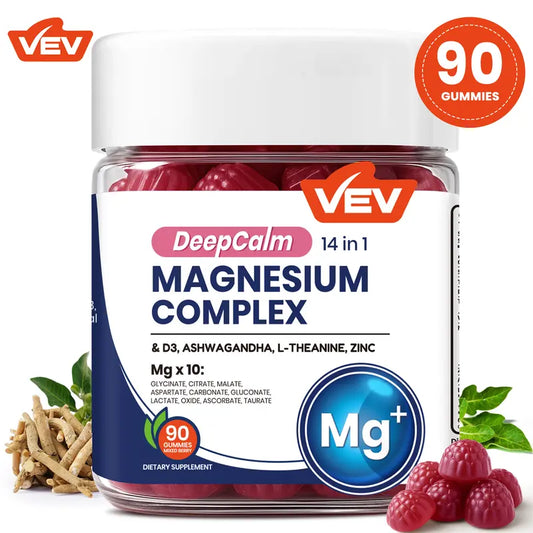 VEV 14-in-1 Magnesium Gummies – with Ashwagandha