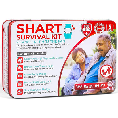 🔥🔥2025 HOT SALE🔥Funny Shart Survival Kit by Witty Yeti