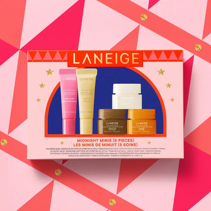 Laneige Midnight Minis, Hydrating, Lip Care Gift Set