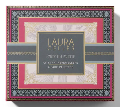 Laura Geller Party in a Palette Set of 4 Face Palettes