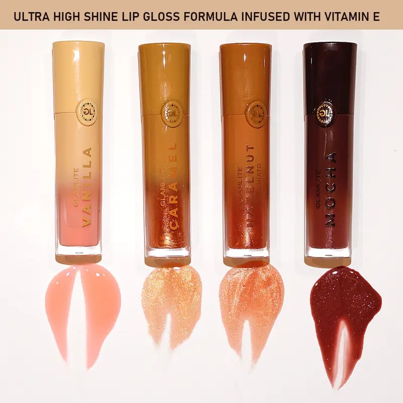 Glamlite Cafe: Coffee Lip Kits. Horchata Lip Gloss