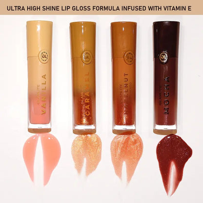 Glamlite Cafe: Coffee Lip Kits. Horchata Lip Gloss