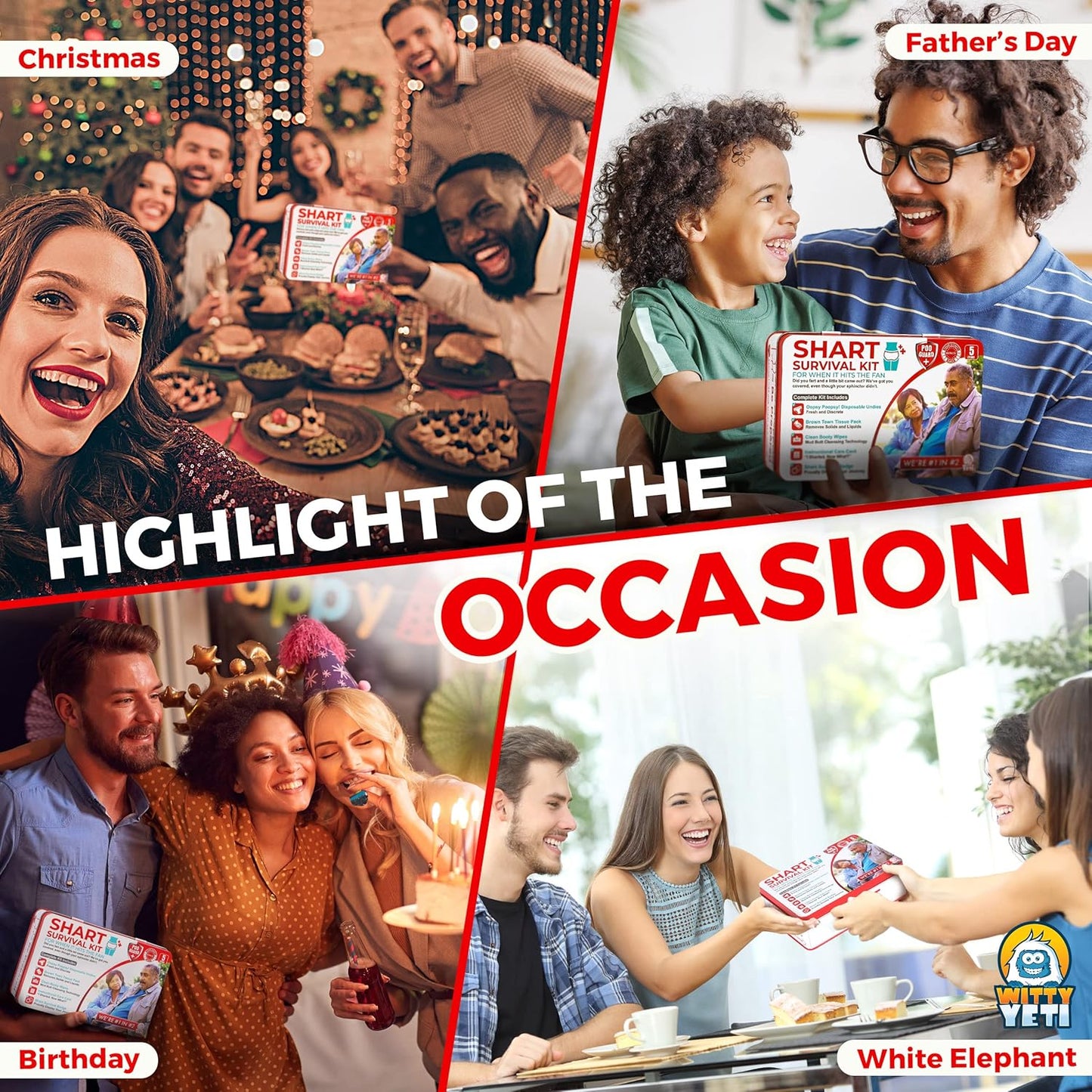 🔥🔥2025 HOT SALE🔥Funny Shart Survival Kit by Witty Yeti