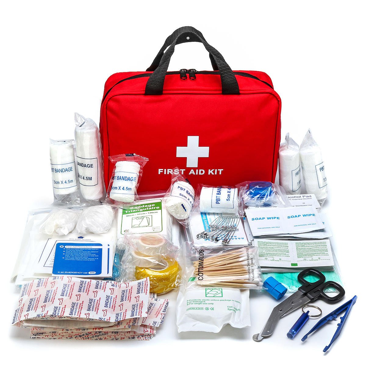 330-piece first aid kit - a must-have for your home! 👍✅