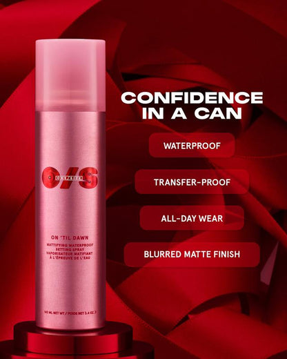 On 'Til Dawn Setting Spray Duo 💦 Long-Lasting. Waterproof & Transfer-Proof Makeup Finish (4.4 oz)