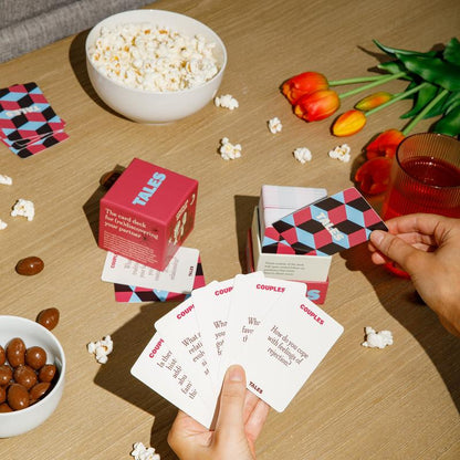 💬 TALES Family Edition – 150 Conversation Cards for Family Dinners & Game Nights 👨‍👩‍👧‍👦 Fun Prompts for Kids. Teens & Adults