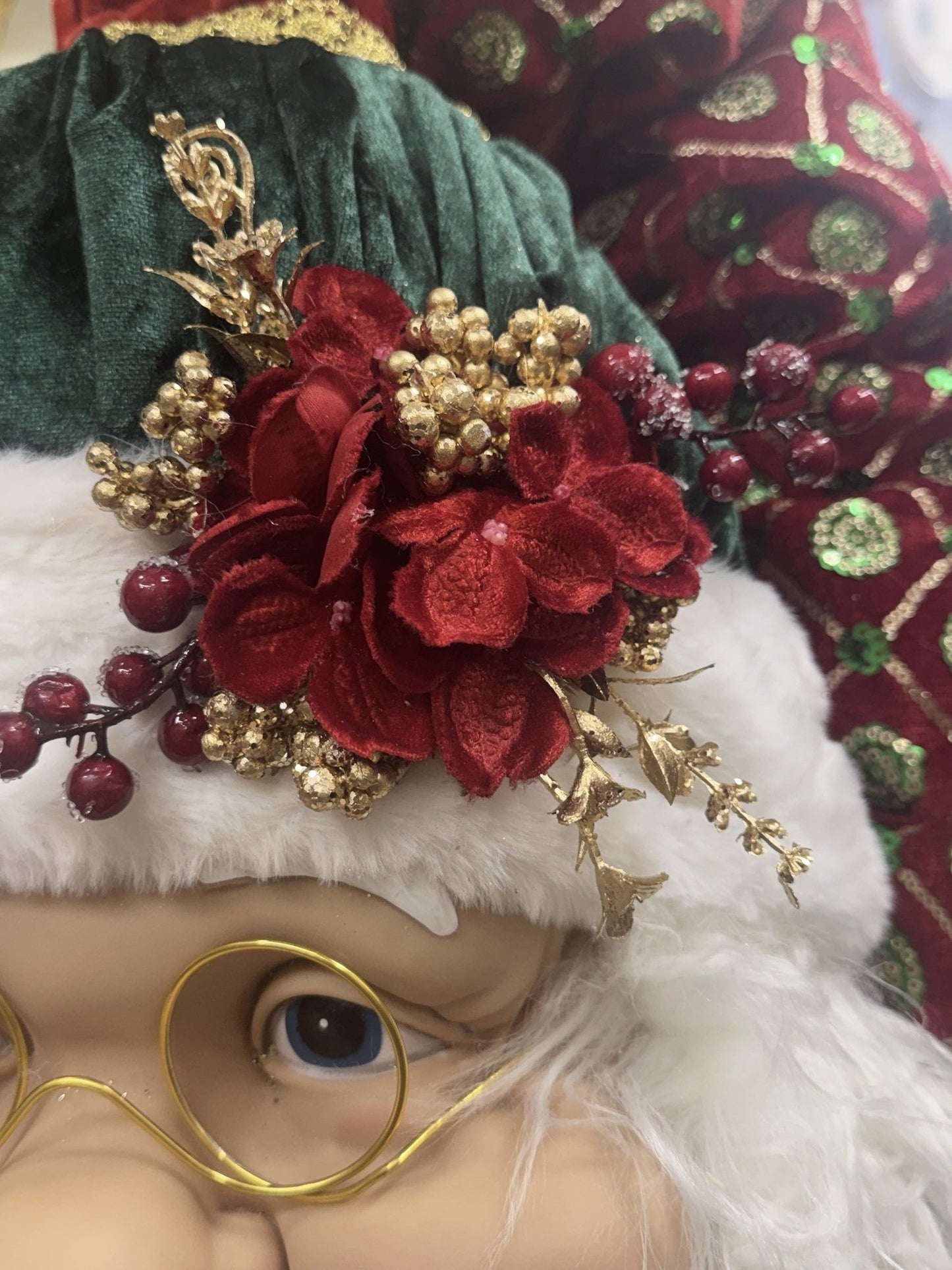 Santa Face Wreath