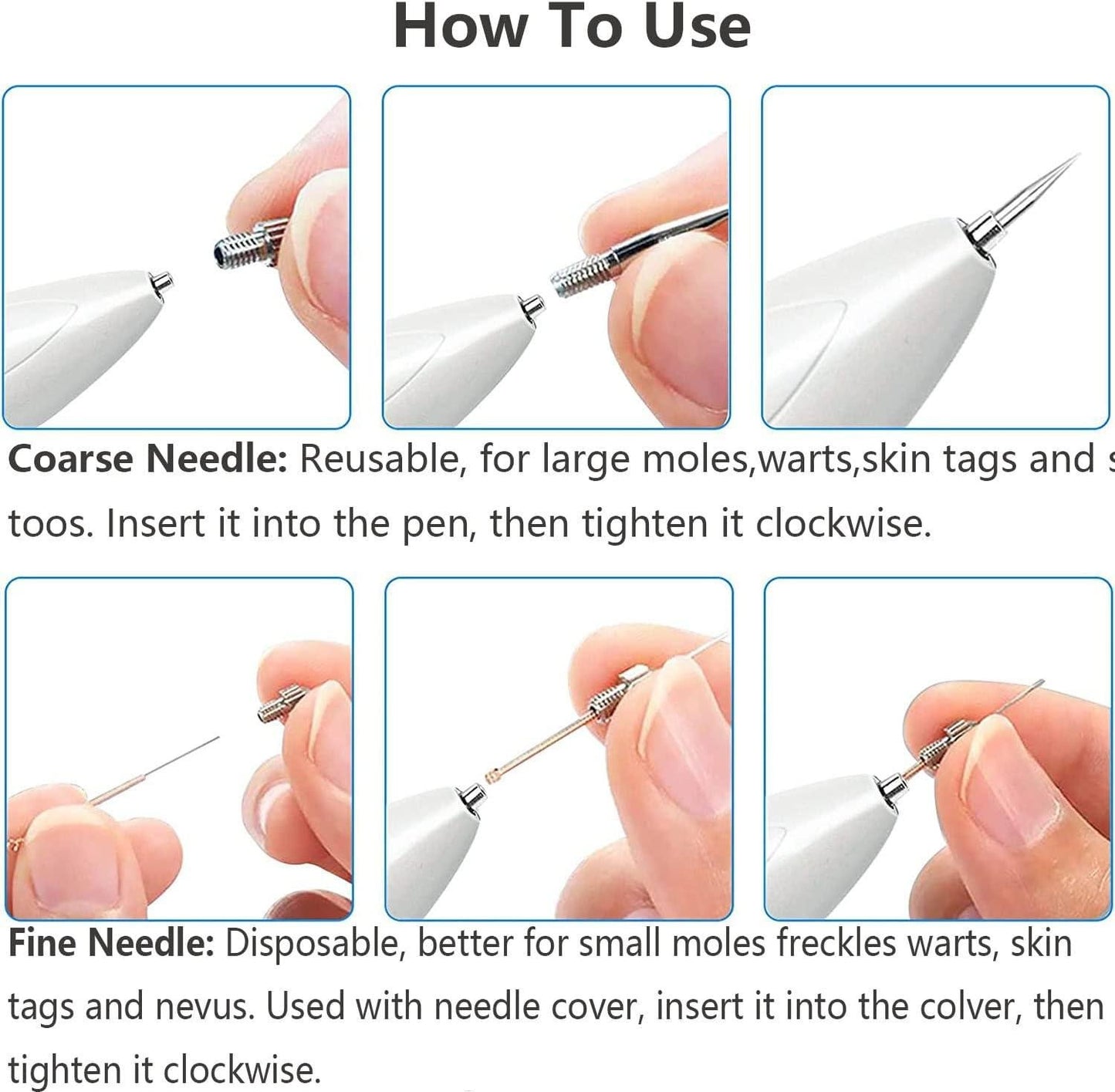 LCD Beauty Pen - Rejuvenating Facial Massager with