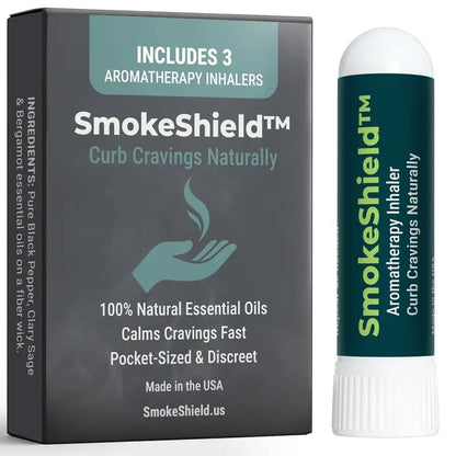 SmokeShield Aromatherapy Inhaler 3-Pack