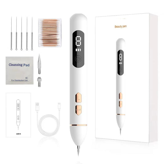 LCD Beauty Pen - Rejuvenating Facial Massager with