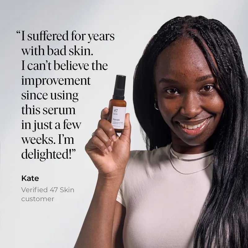 47 Skin Anti-Blemish & Mark Repair Serum. enriched with Silver Chitoderm 15ml