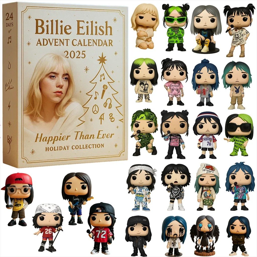 Billie Eilish Advent Calendar 2025 🎁 24 Gifts Inside!